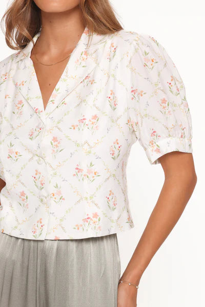 Button Front Top